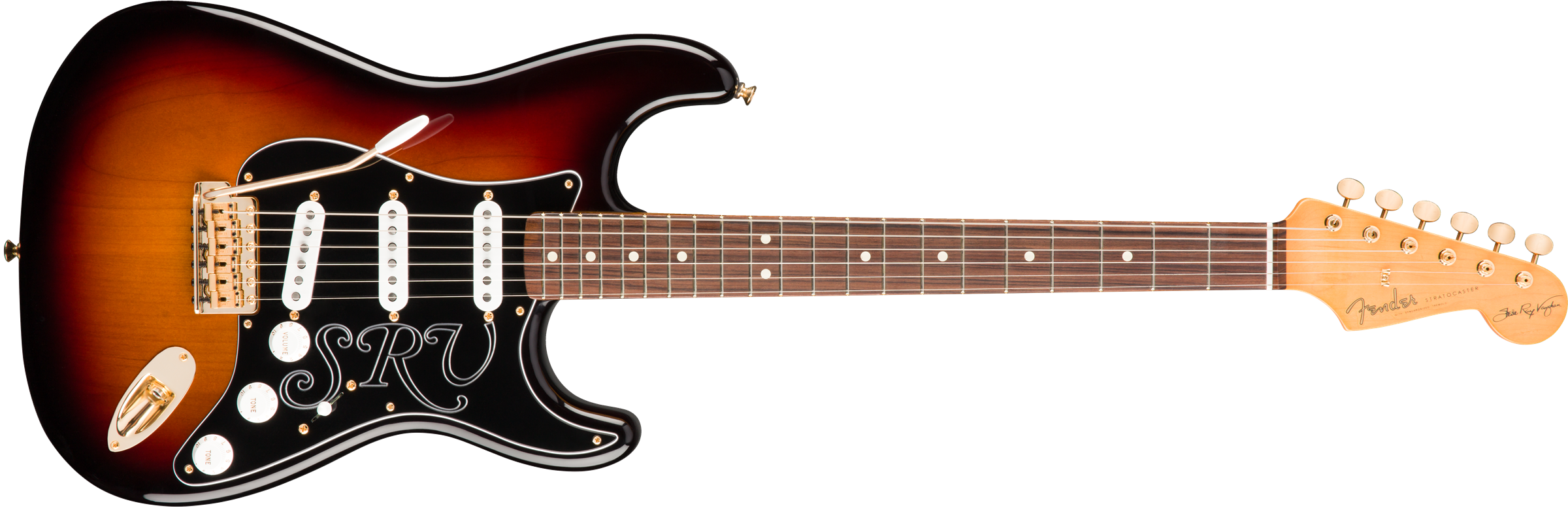 Stevie Ray Vaughan Stratocaster®, Pau Ferro Fingerboard, 3-Color Sunburst