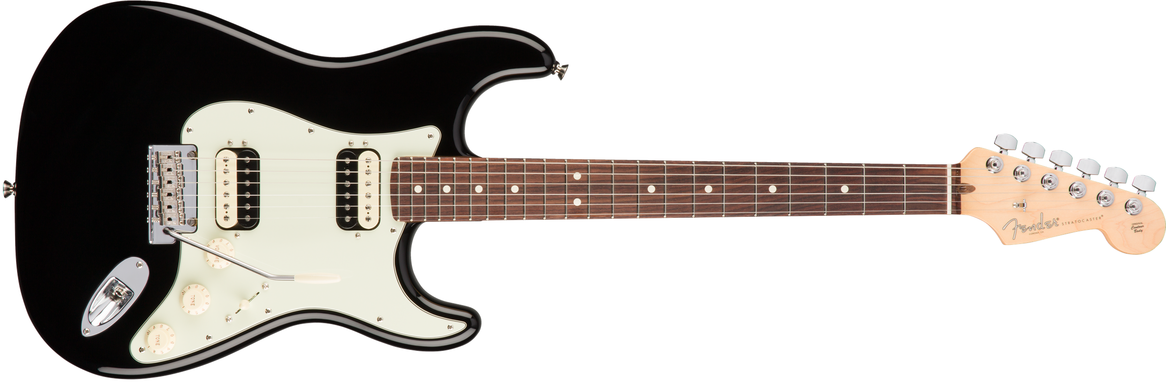 American Pro Stratocaster® HH ShawBucker™, Rosewood Fingerboard, Olympic White