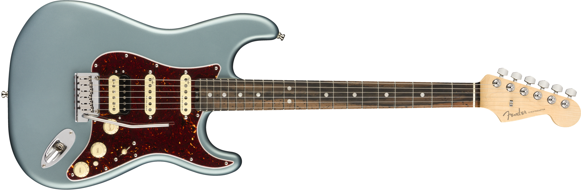 American Elite Stratocaster® HSS ShawBucker™, Ebony Fingerboard, Olympic Pearl