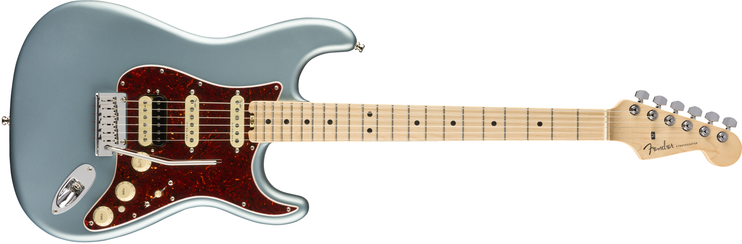 American Elite Stratocaster® HSS ShawBucker™, Ebony Fingerboard, Olympic Pearl