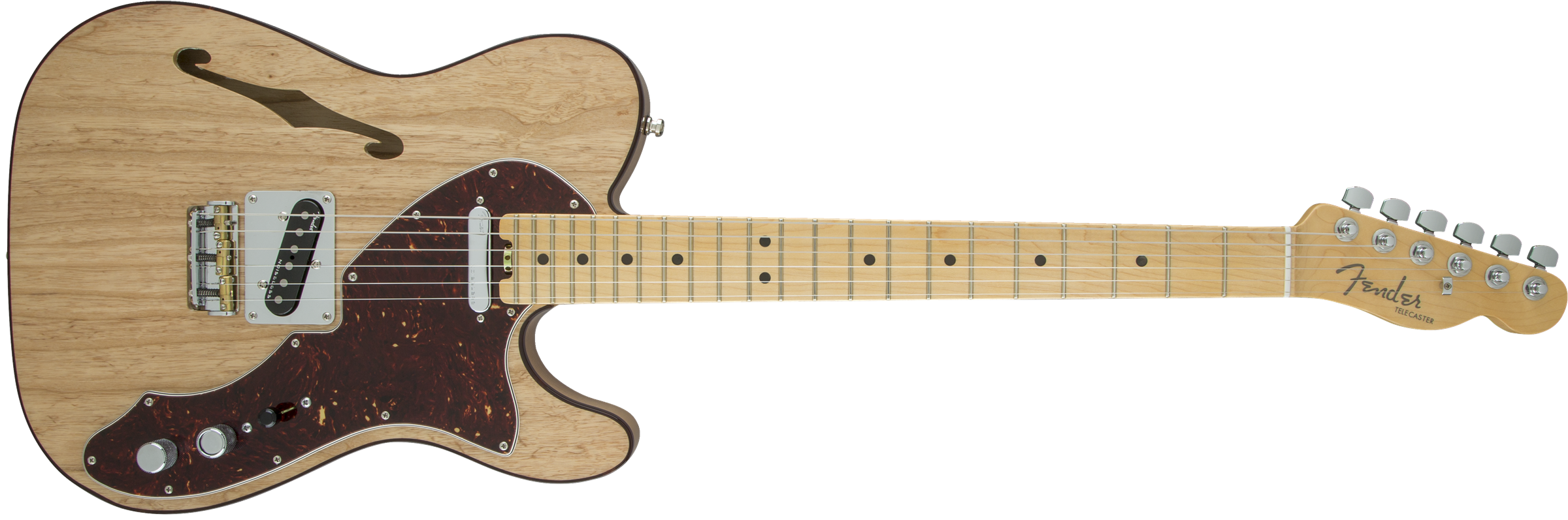 American Elite Telecaster® Thinline, Maple Fingerboard, Natural