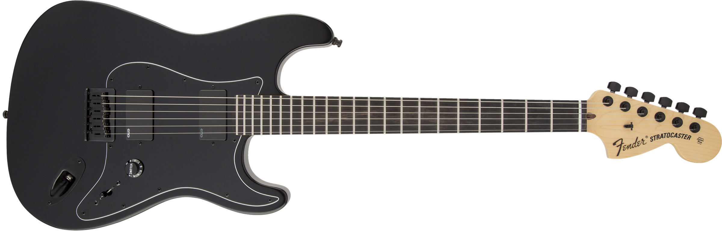 Jim Root Stratocaster®, Ebony Fingerboard, Flat Black