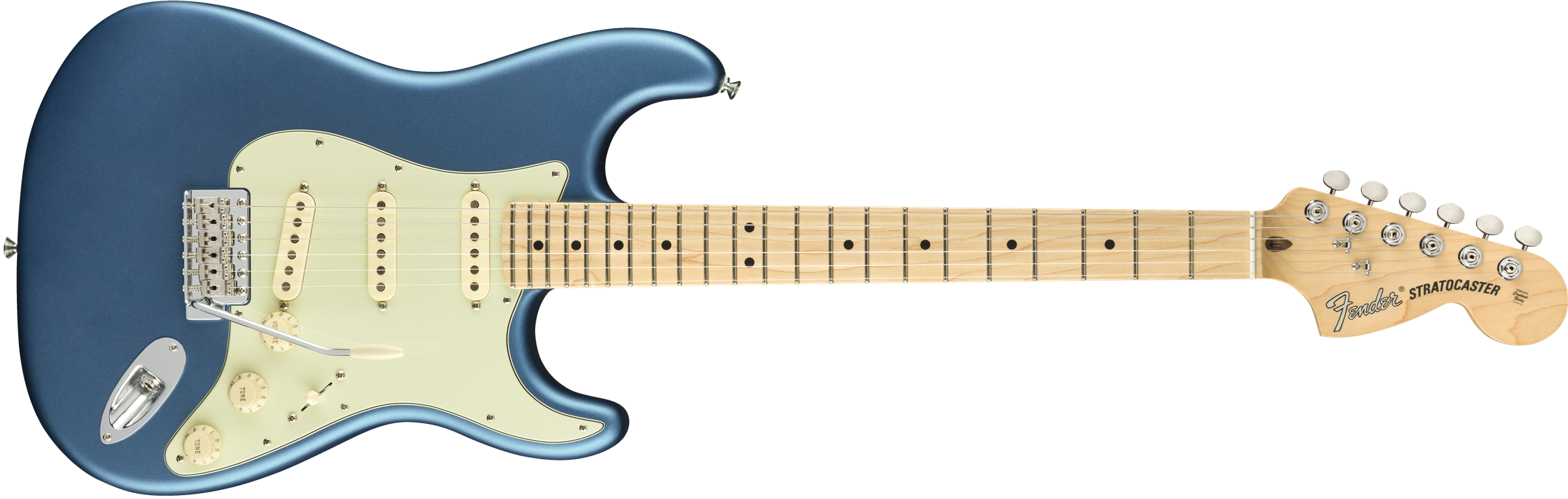 American Performer Stratocaster®, Maple Fingerboard, Satin Lake Placid Blue