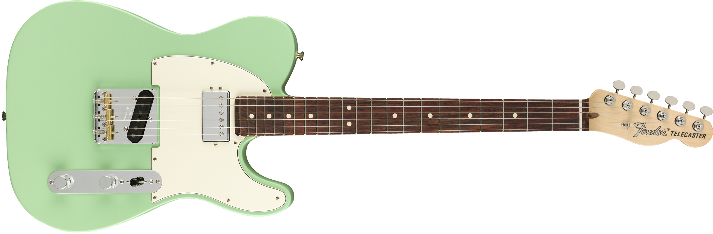 American Performer Telecaster® with Humbucking, Rosewood Fingerboard, Satin Surf Green