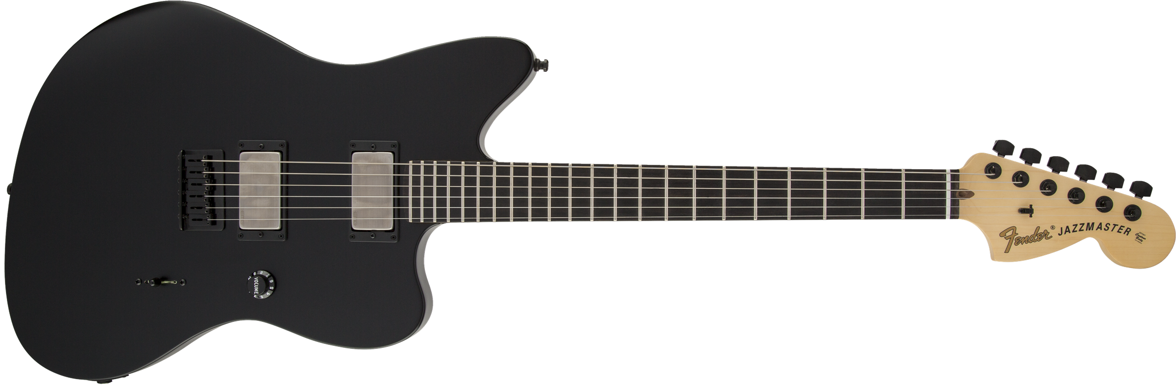 Jim Root Jazzmaster®, Ebony Fingerboard, Flat Black