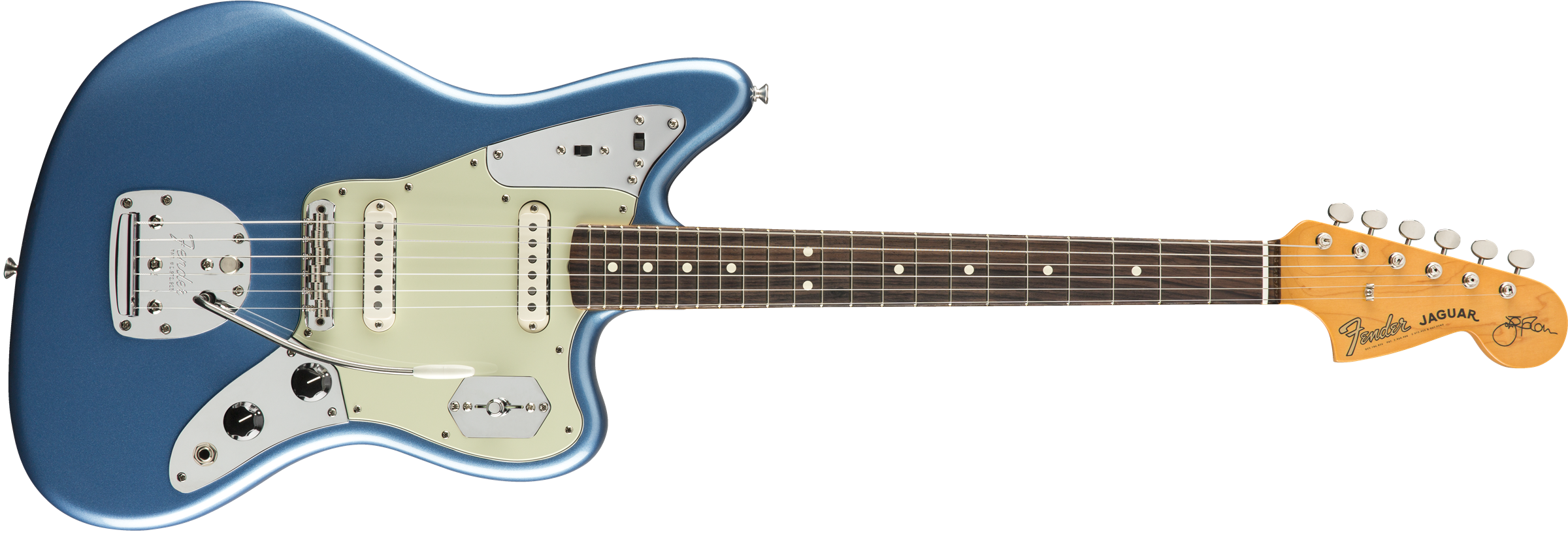 Johnny Marr Jaguar®, Rosewood Fingerboard, Lake Placid Blue