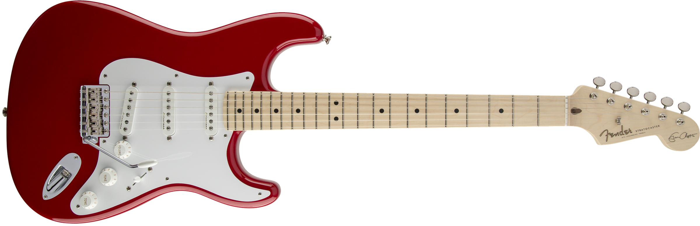 Eric Clapton Stratocaster®, Maple Fingerboard, Olympic White