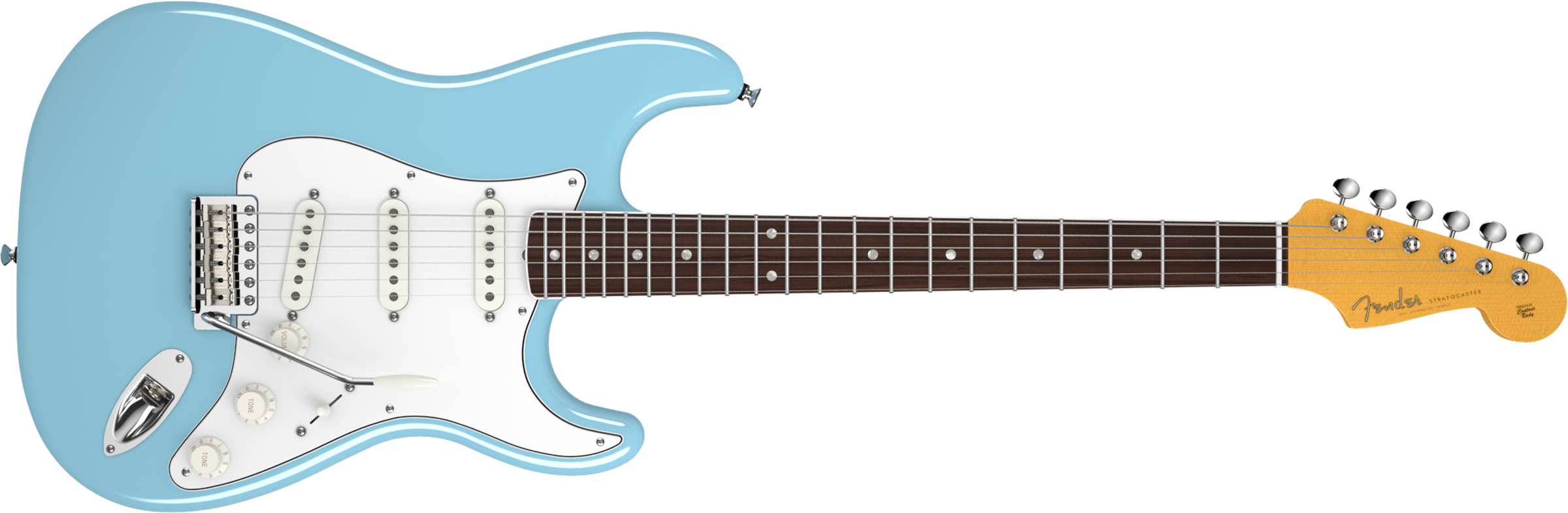 Eric Johnson Stratocaster®, Rosewood Fingerboard, Lucerne Aqua Firemist