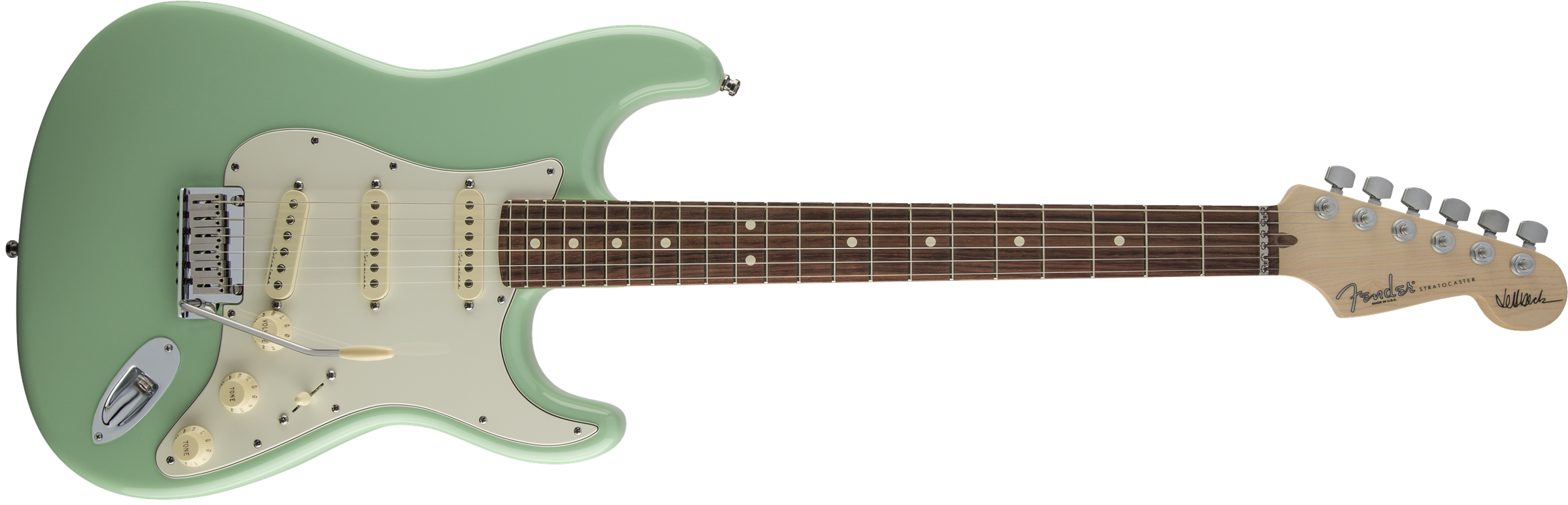 Jeff Beck Stratocaster®, Rosewood Fingerboard, Surf Green