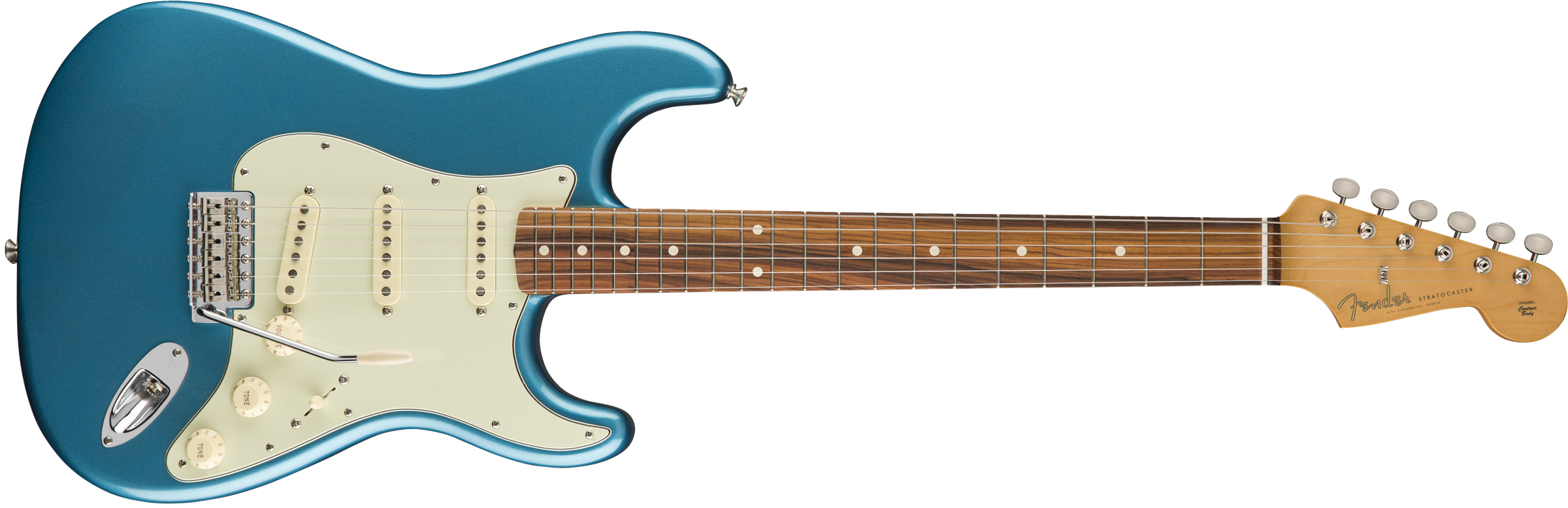 Classic Series '60s Stratocaster®, Pau Ferro Fingerboard, Lake Placid Blue