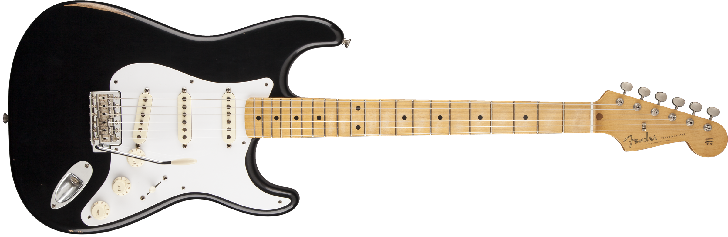 Road Worn® '50s Stratocaster®, Maple Fingerboard, Black