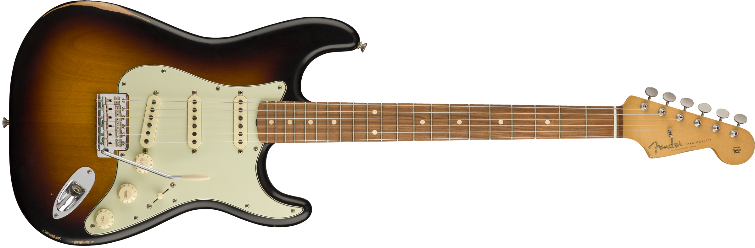 Road Worn® '60s Stratocaster®, Pau Ferro Fingerboard, Olympic White