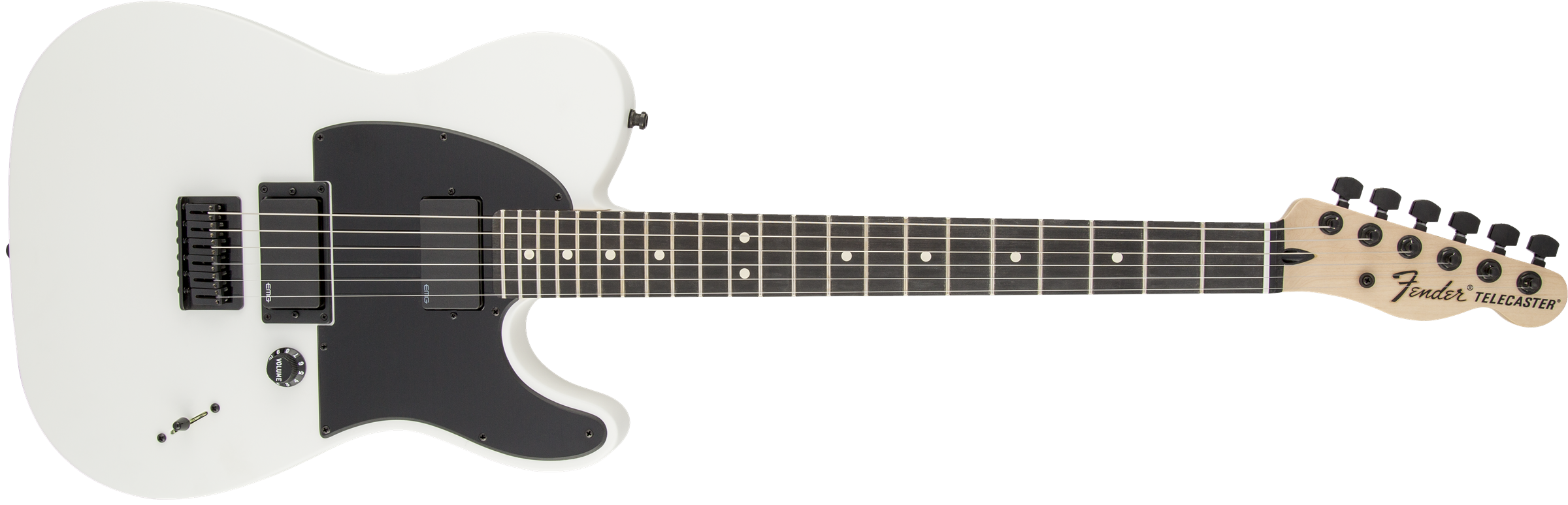 Jim Root Telecaster®, Ebony Fingerboard, Flat White