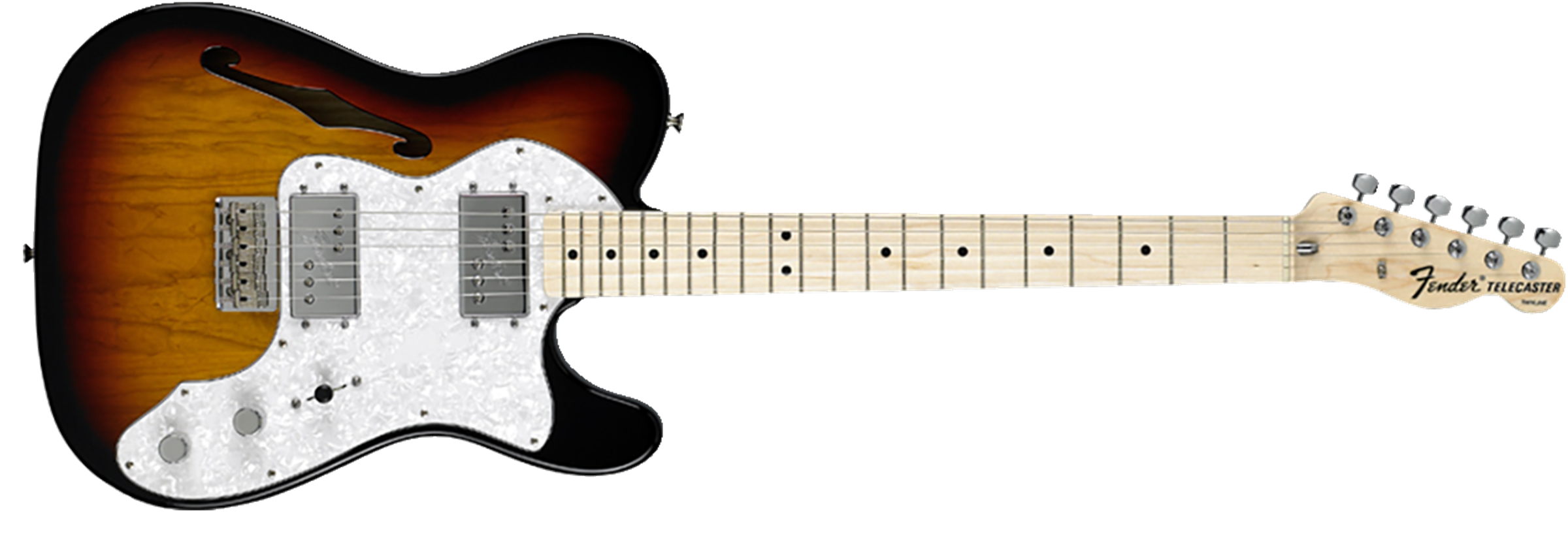 Classic Series '72 Telecaster® Thinline, Maple Fingerboard, Natural