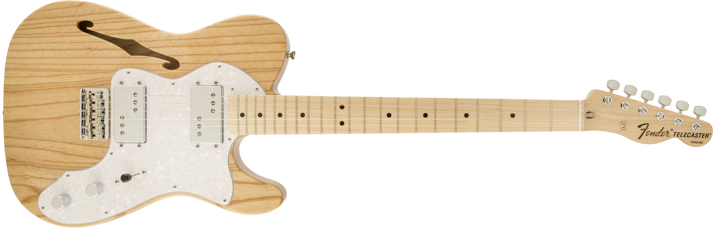 Classic Series '72 Telecaster® Thinline, Maple Fingerboard, Natural