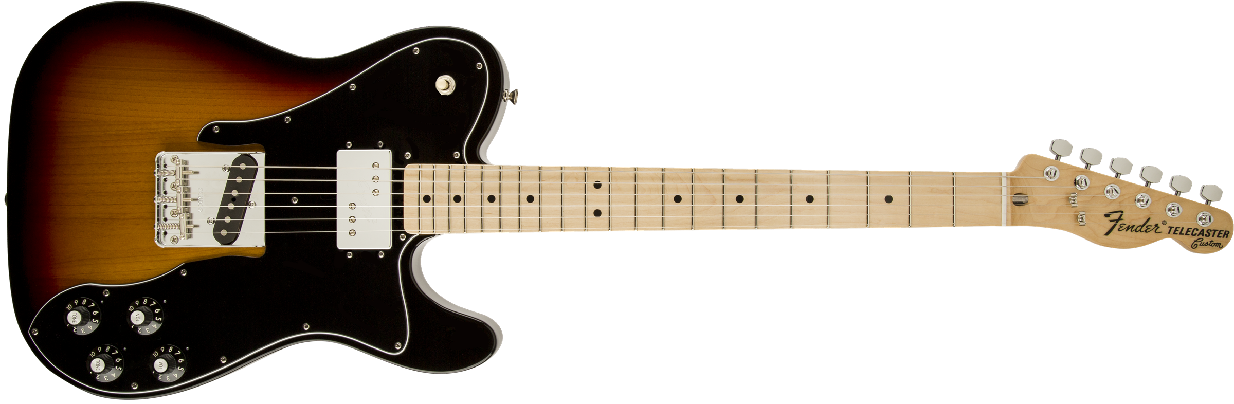 Classic Series '72 Telecaster® Custom, Pau Ferro Fingerboard, 3-Color Sunburst