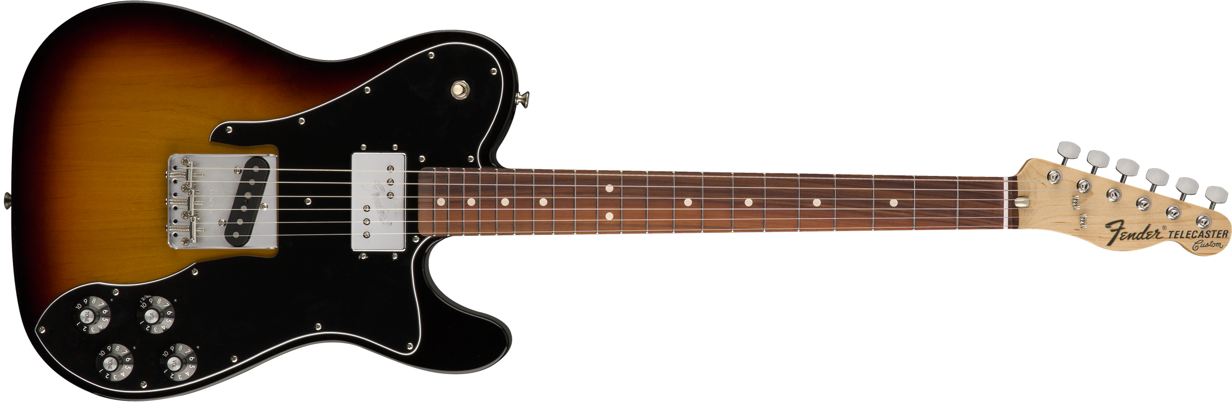 Classic Series '72 Telecaster® Custom, Pau Ferro Fingerboard, 3-Color Sunburst