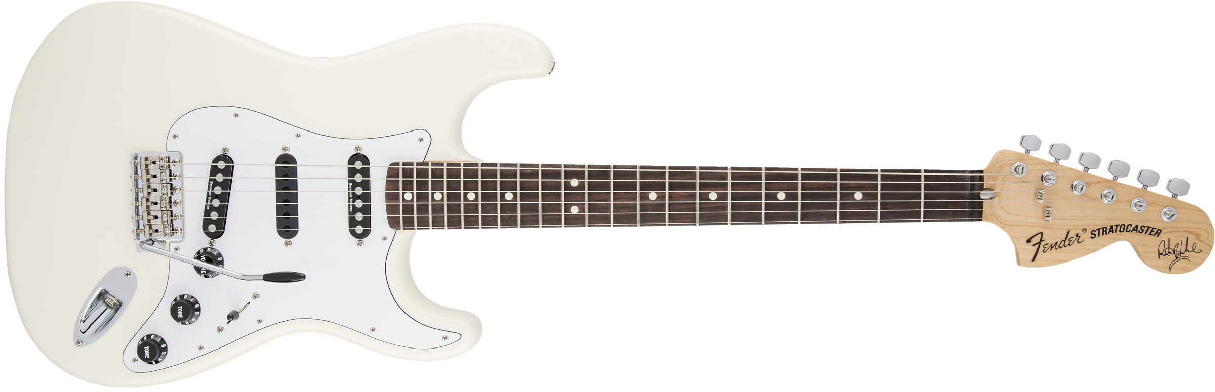 Ritchie Blackmore Stratocaster®, Scalloped Rosewood Fingerboard, Olympic White