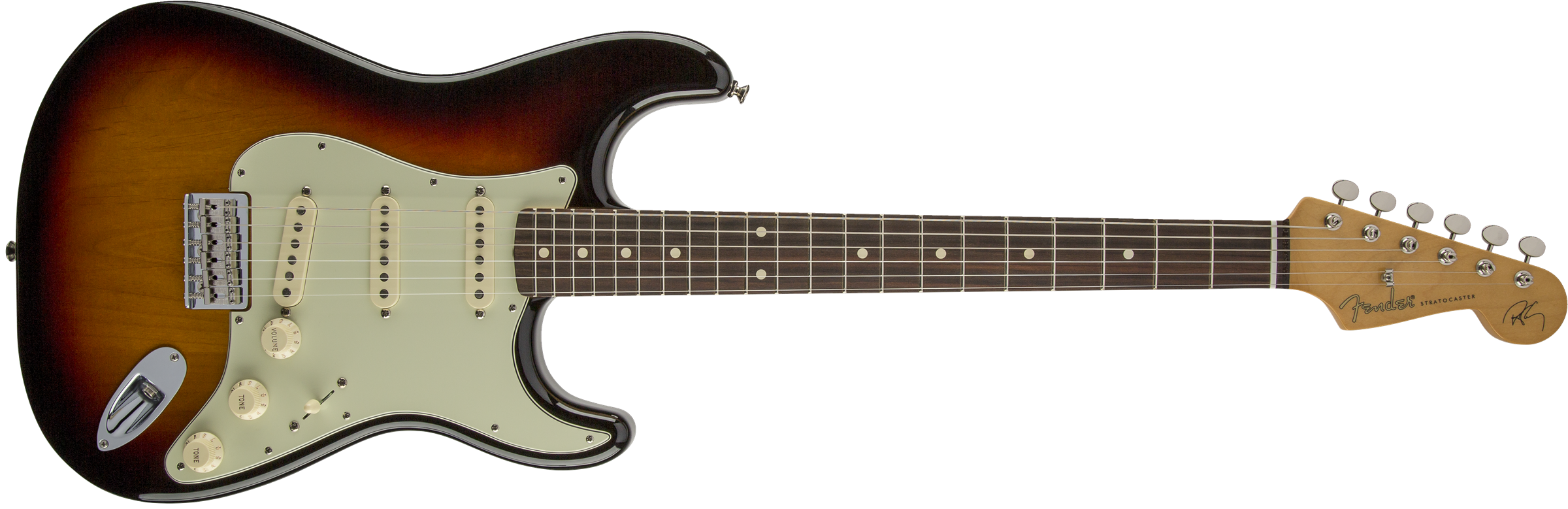 Robert Cray Stratocaster®, Rosewood Fingerboard, 3-Color Sunburst