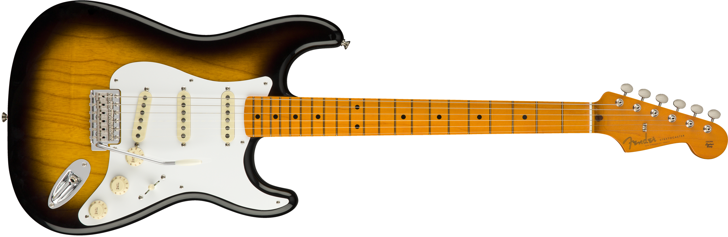 Classic Series '50s Stratocaster® Lacquer, Maple Fingerboard, 2-Color Sunburst