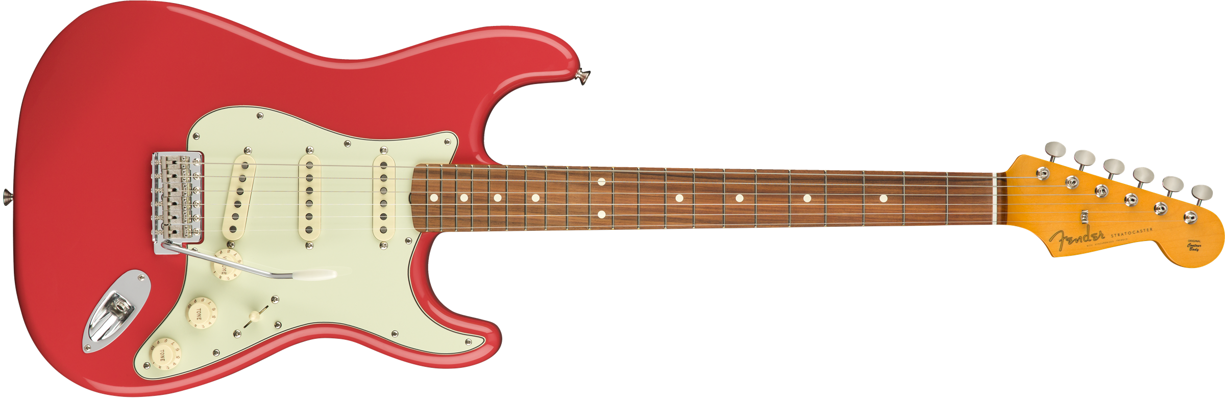 Classic Series '60s Stratocaster® Lacquer, Pau Ferro Fingerboard, Fiesta Red