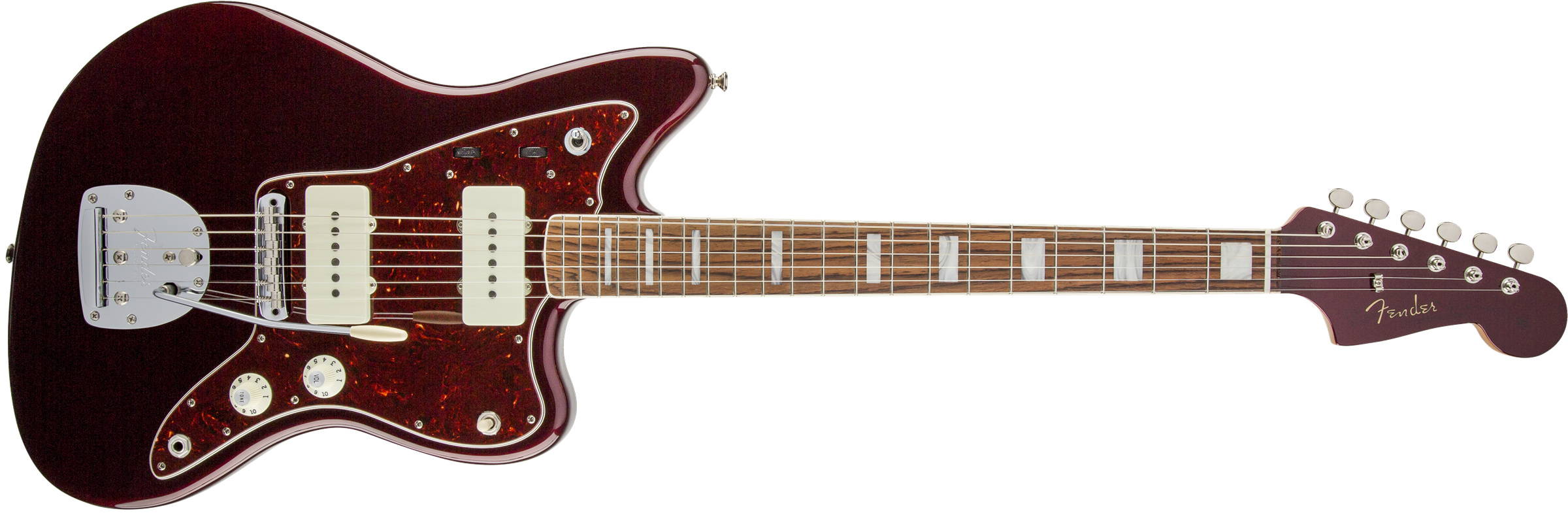 Troy Van Leeuwen Jazzmaster®, Bound Rosewood Fingerboard, Oxblood