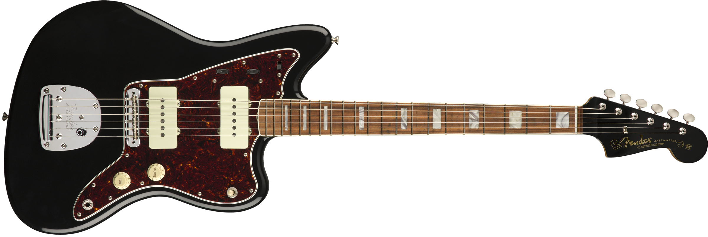 60th Anniversary Jazzmaster, Pau Ferro Fingerboard, Black