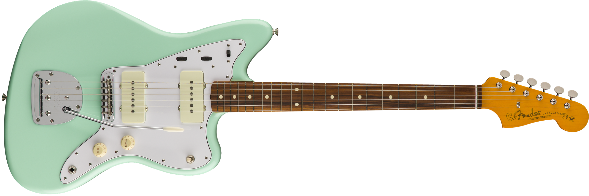 60s Jazzmaster® Lacquer, Rosewood Fingerboard, Surf Green