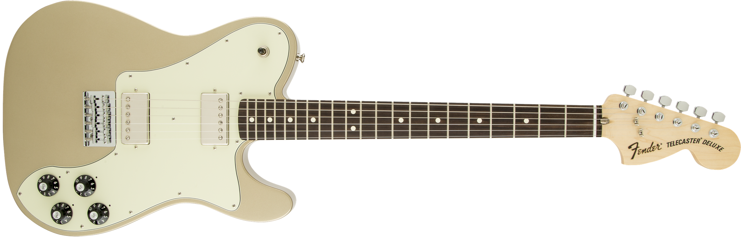 Chris Shiflett Telecaster® Deluxe, Rosewood Fingerboard, Shoreline Gold