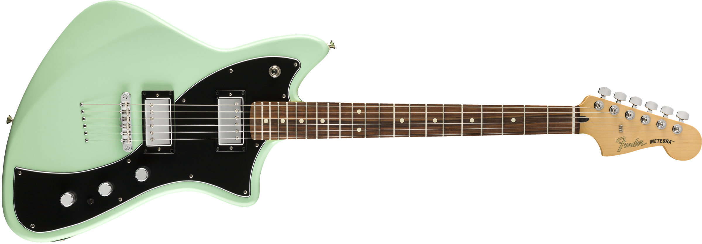 Fender® Meteora, Pau Ferro Fingerboard, Surf Green