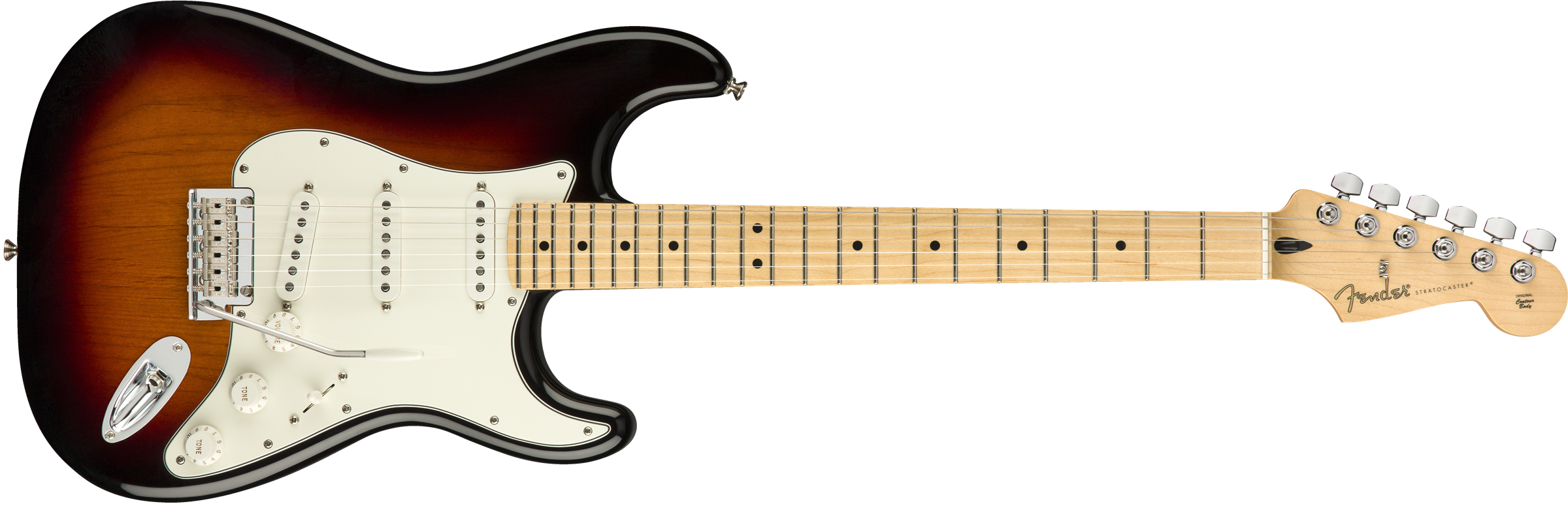 Player Stratocaster®, Maple Fingerboard, 3-Color Sunburst