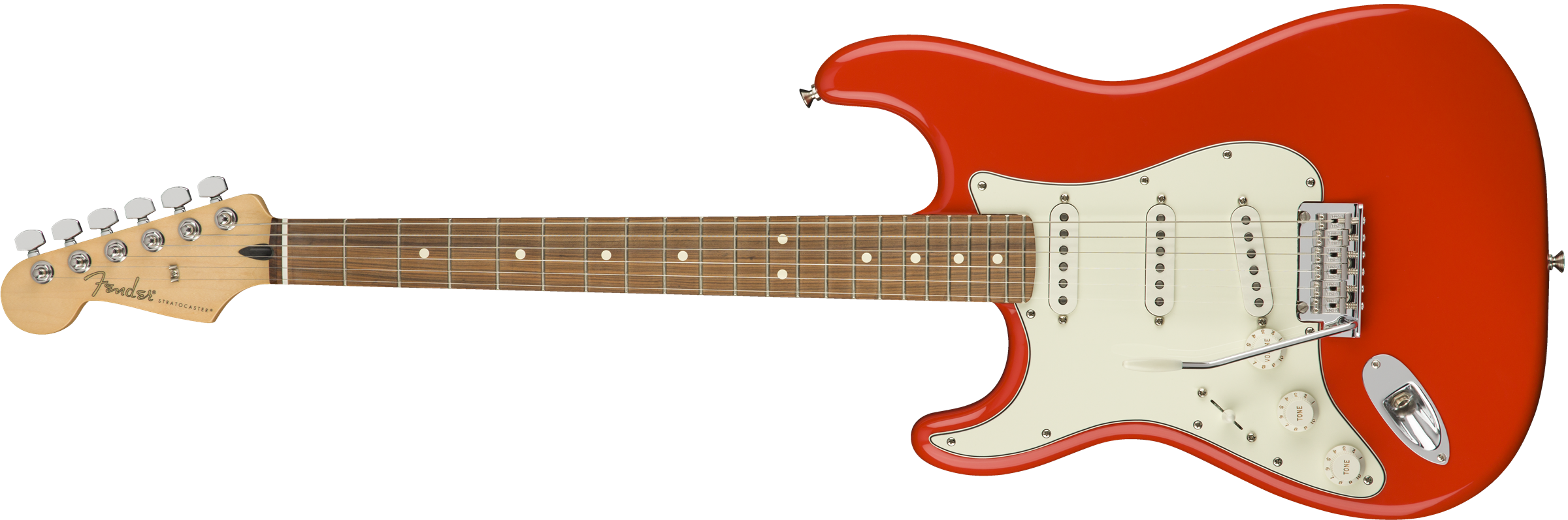 Player Stratocaster® Left-Handed, Pau Ferro Fingerboard, Sonic Red