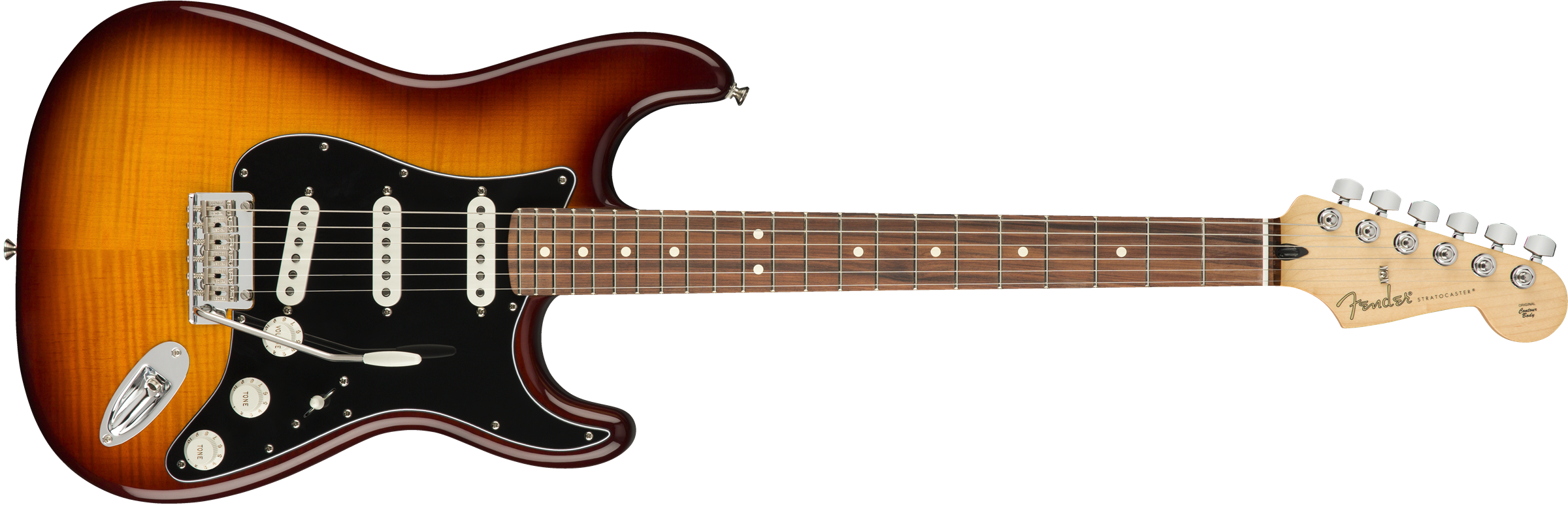 Player Stratocaster® Plus Top, Pau Ferro Fingerboard, Tobacco Sunburst