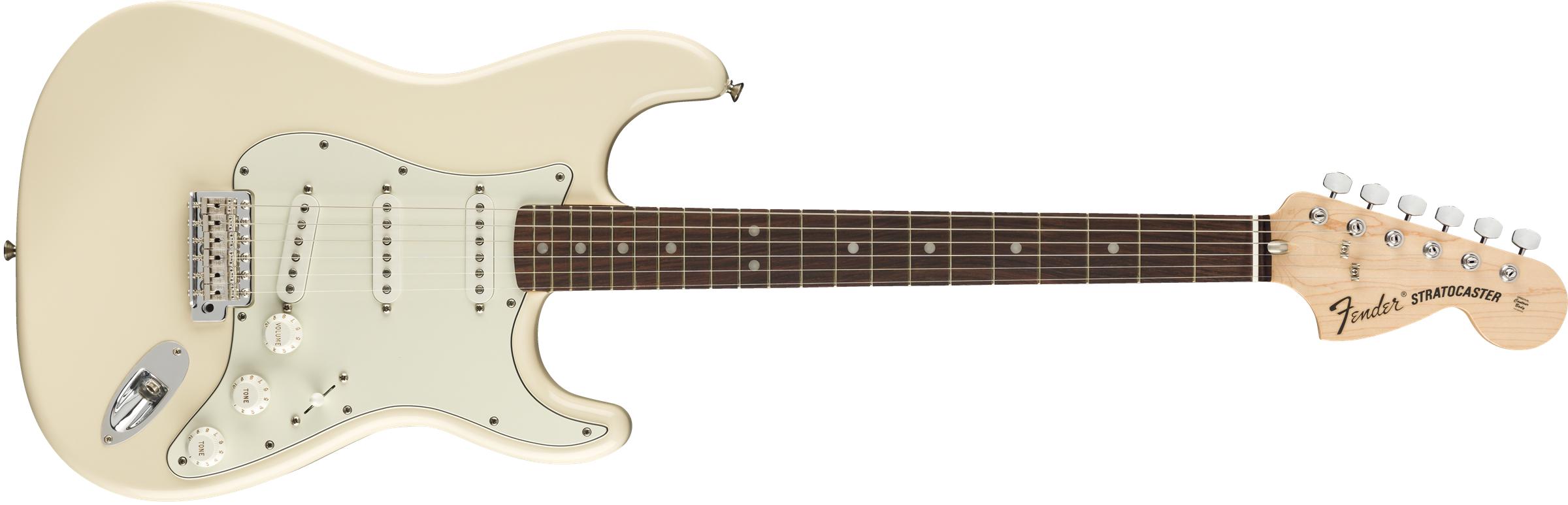 Albert Hammond Jr. Signature Stratocaster®, Rosewood Fingerboard, Olympic White