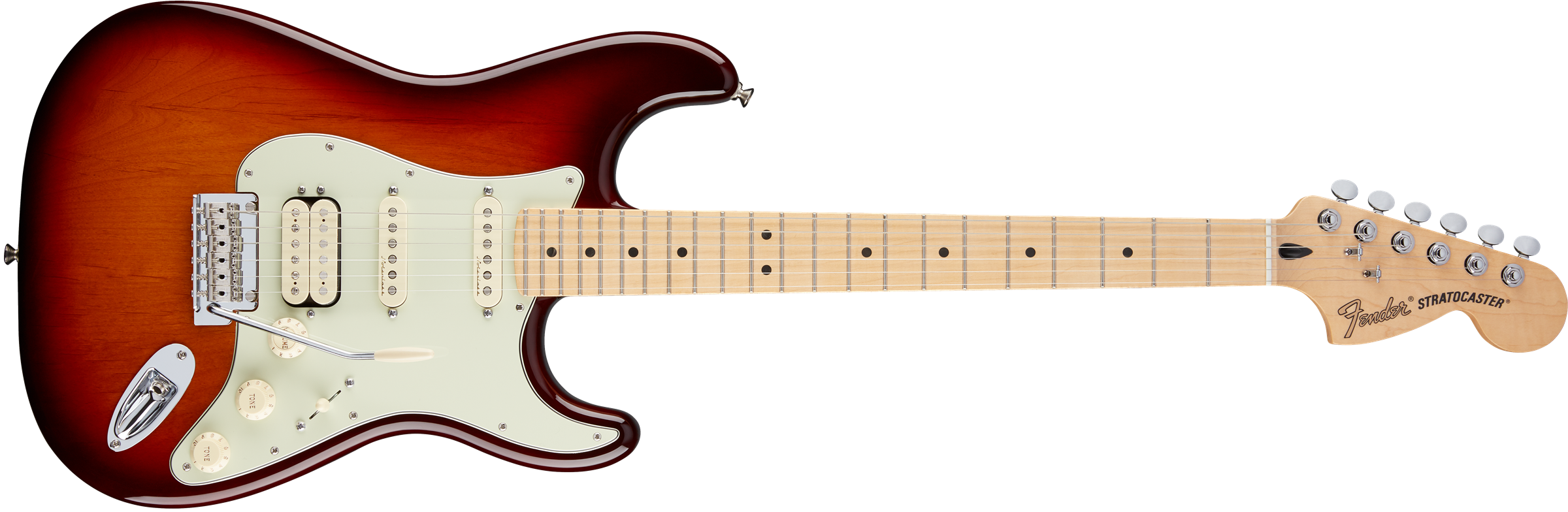 Deluxe Stratocaster® HSS, Maple Fingerboard, Blizzard Pearl