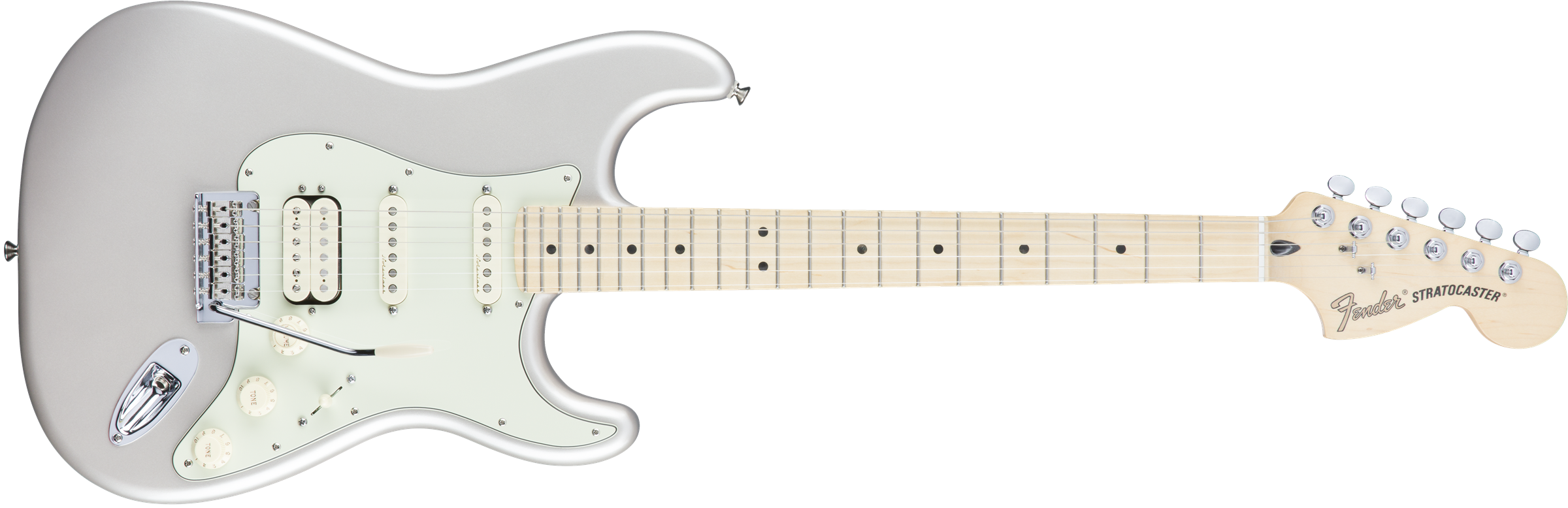 Deluxe Stratocaster® HSS, Maple Fingerboard, Blizzard Pearl