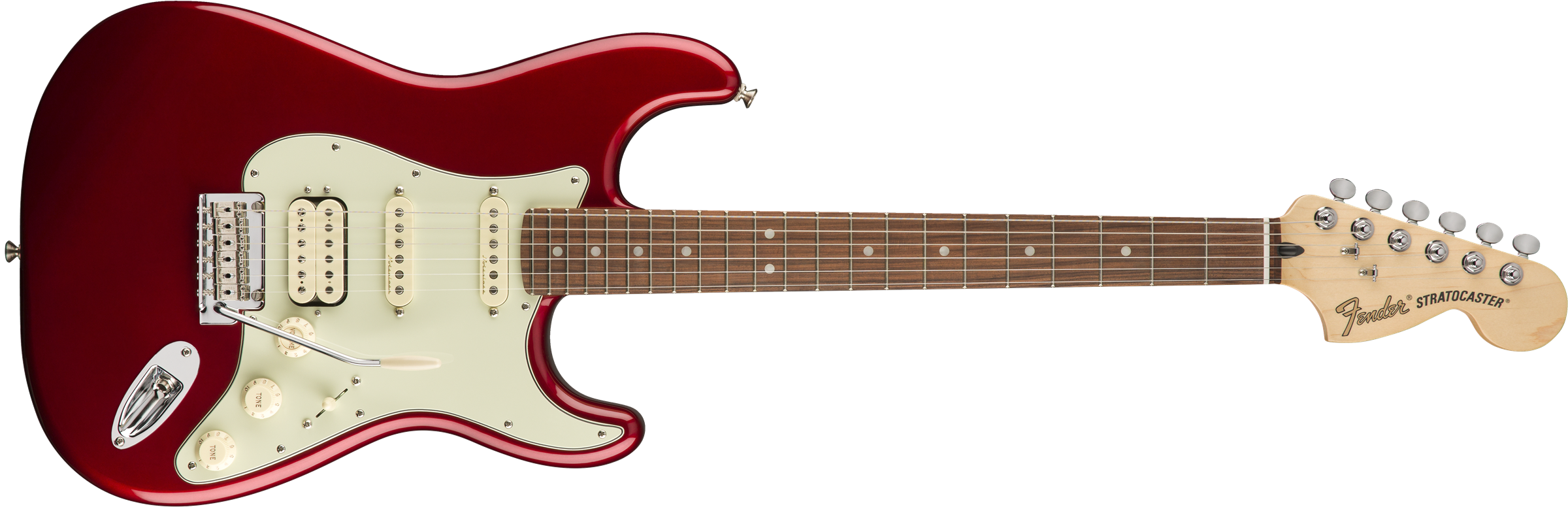 Deluxe Stratocaster® HSS, Maple Fingerboard, Blizzard Pearl