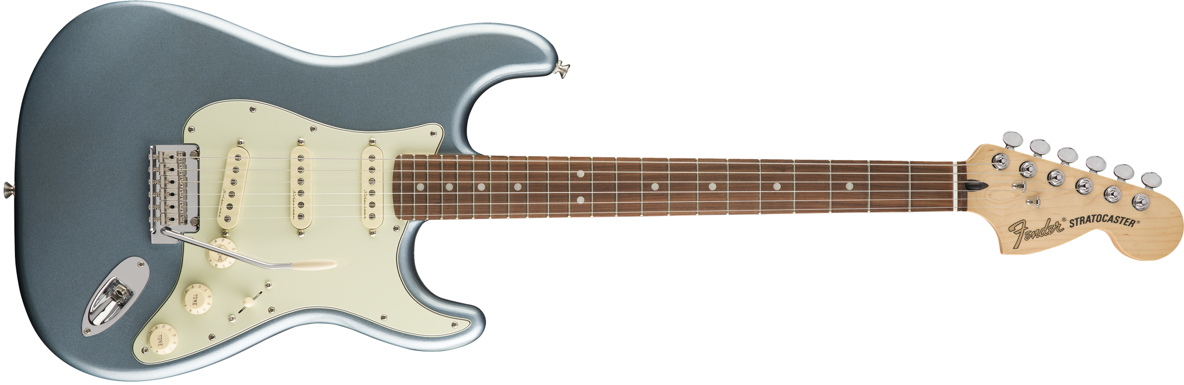 Deluxe Roadhouse Stratocaster®, Pau Ferro Fingerboard, Mystic Ice Blue