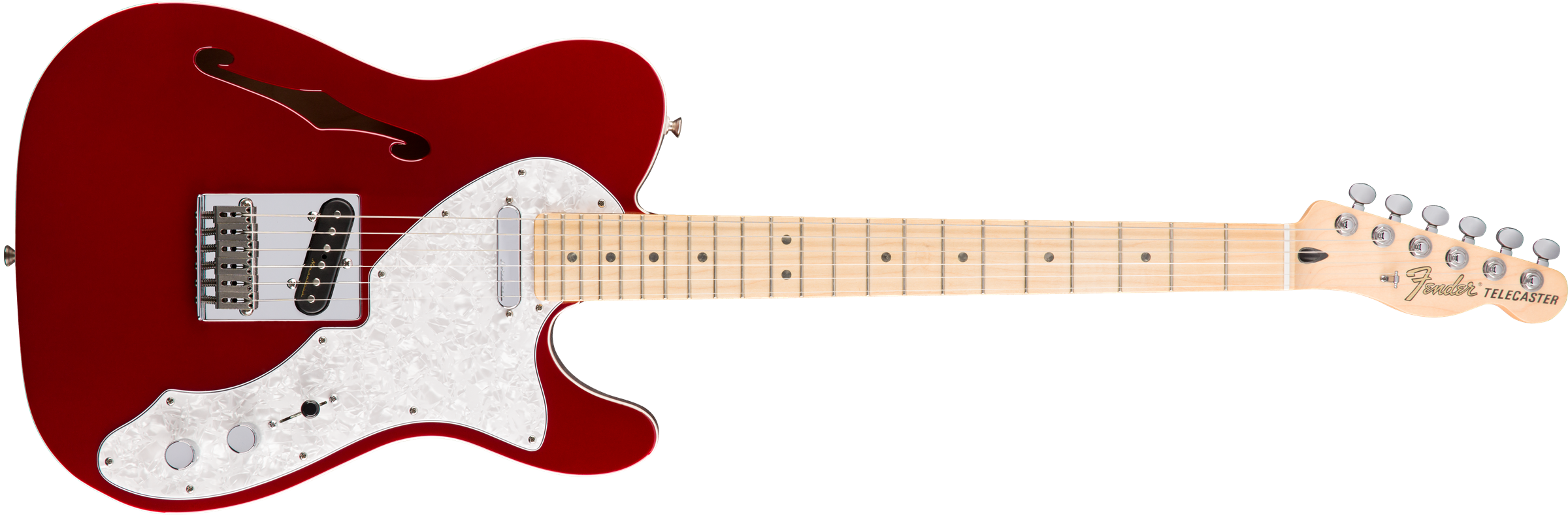 Deluxe Telecaster® Thinline, Pau Ferro Fingerboard, 3-Color Sunburst