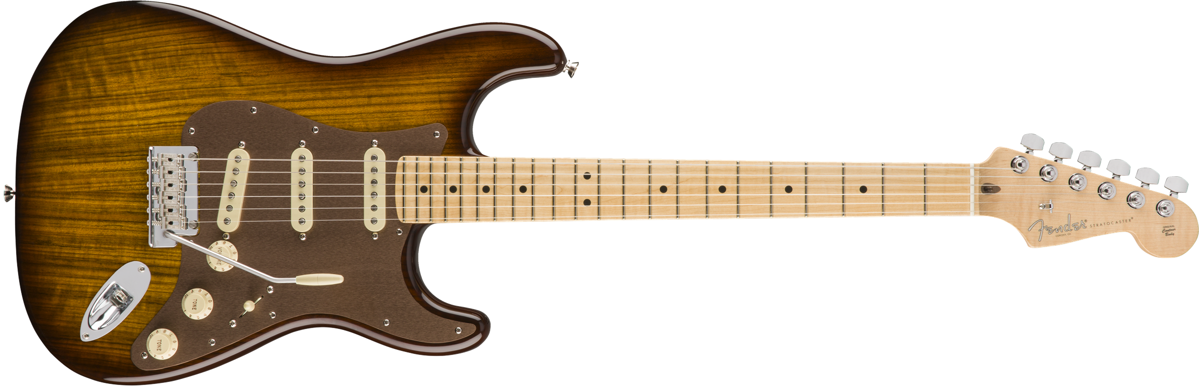 2017 Limited Edition Shedua Top Stratocaster®, Natural