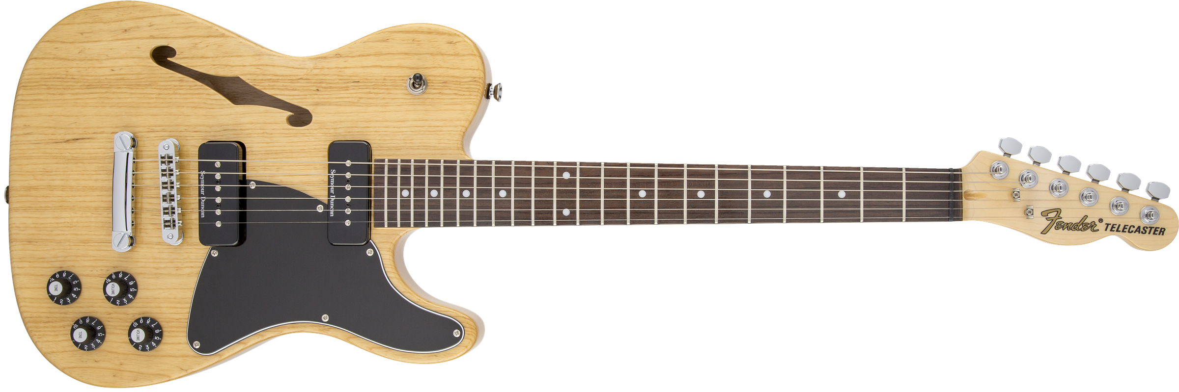 Jim Adkins JA-90 Telecaster® Thinline, Laurel Fingerboard, Natural