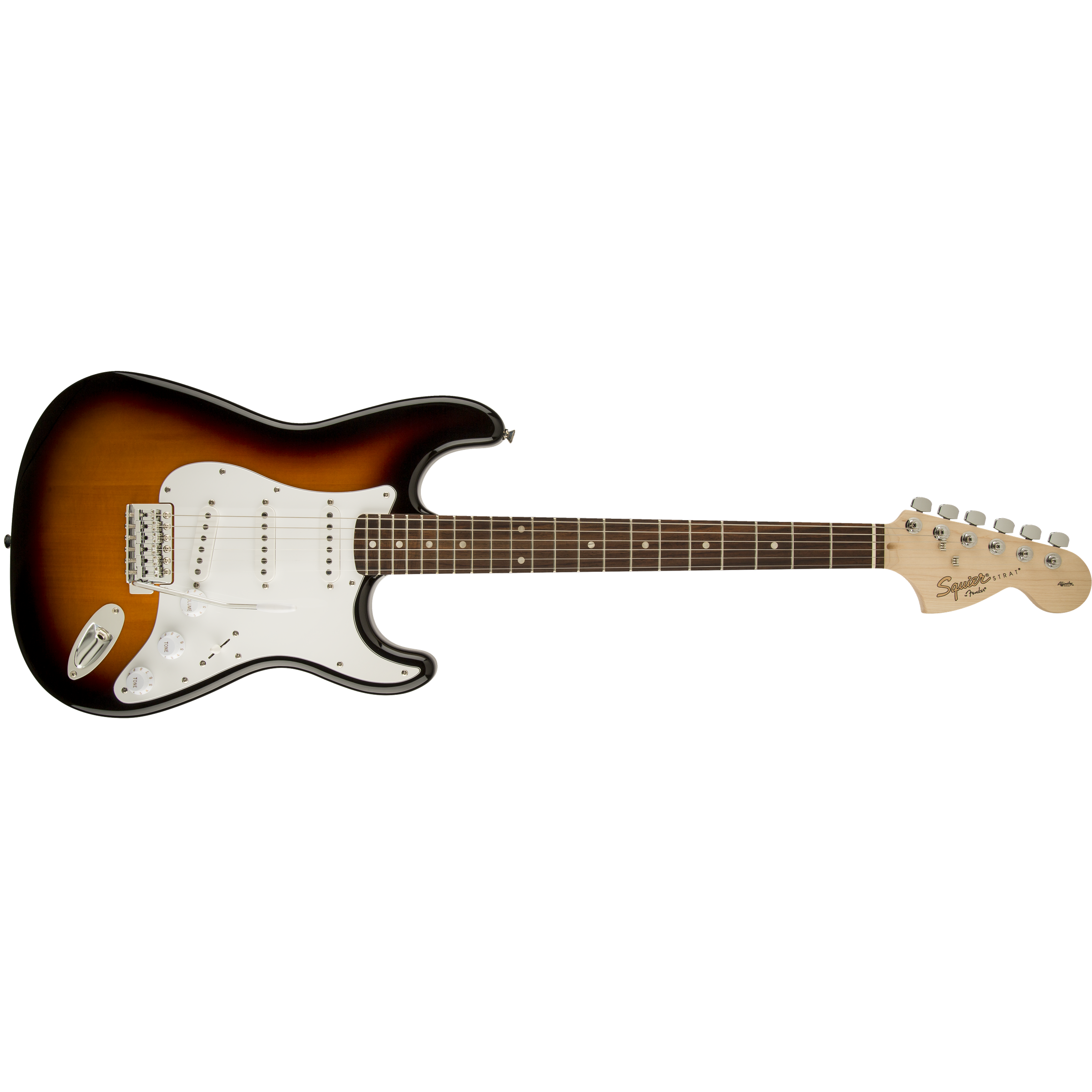 Squier Affinity Series™ Stratocaster®, Rosewood Fingerboard, Brown Sunburst