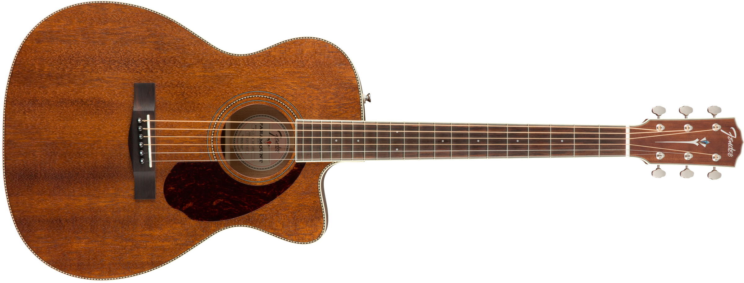 PM-3 Triple-0 All Mahogany with Case, Natural