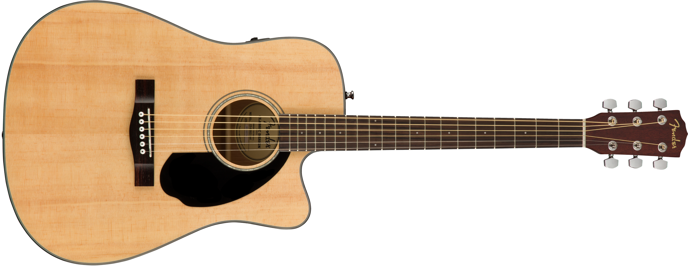 CD-60SCE Dreadnought, Walnut Fingerboard, Black