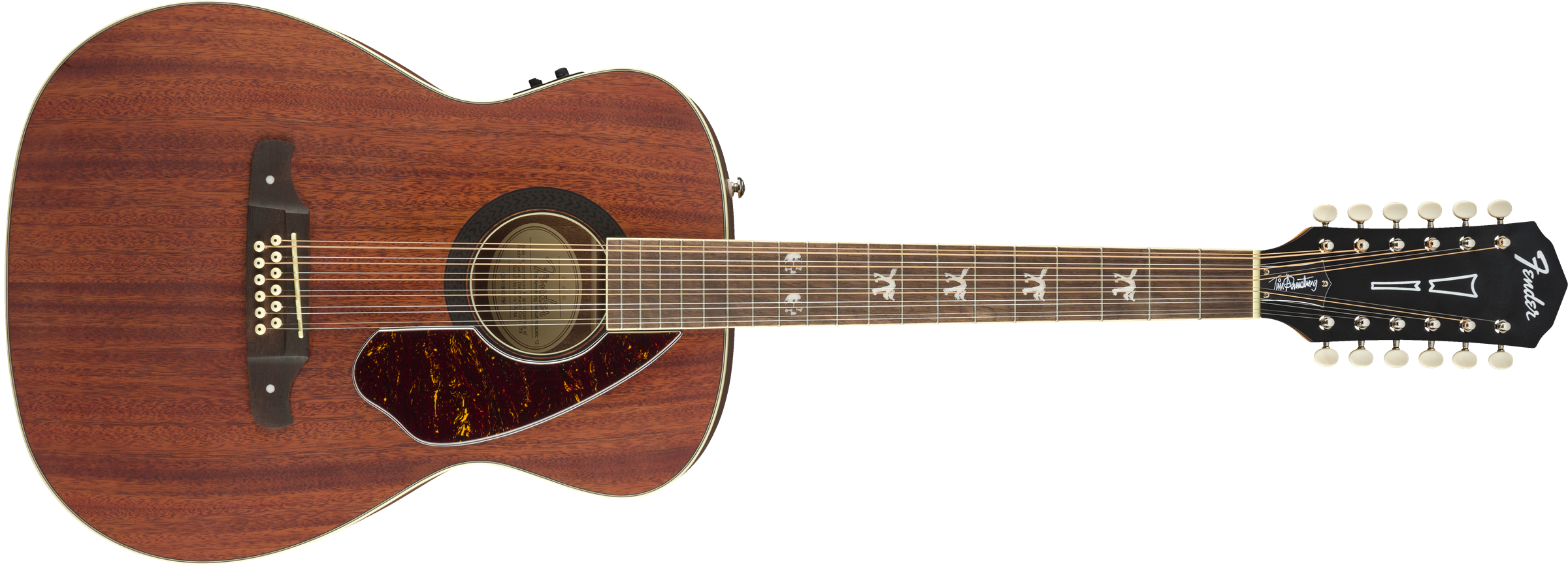 Tim Armstrong Hellcat-12, Walnut Fingerboard, Natural