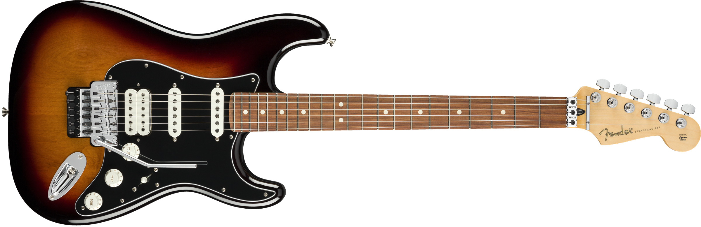 Player Stratocaster® with Floyd Rose®, Pau Ferro Fingerboard, 3-Color Sunburst