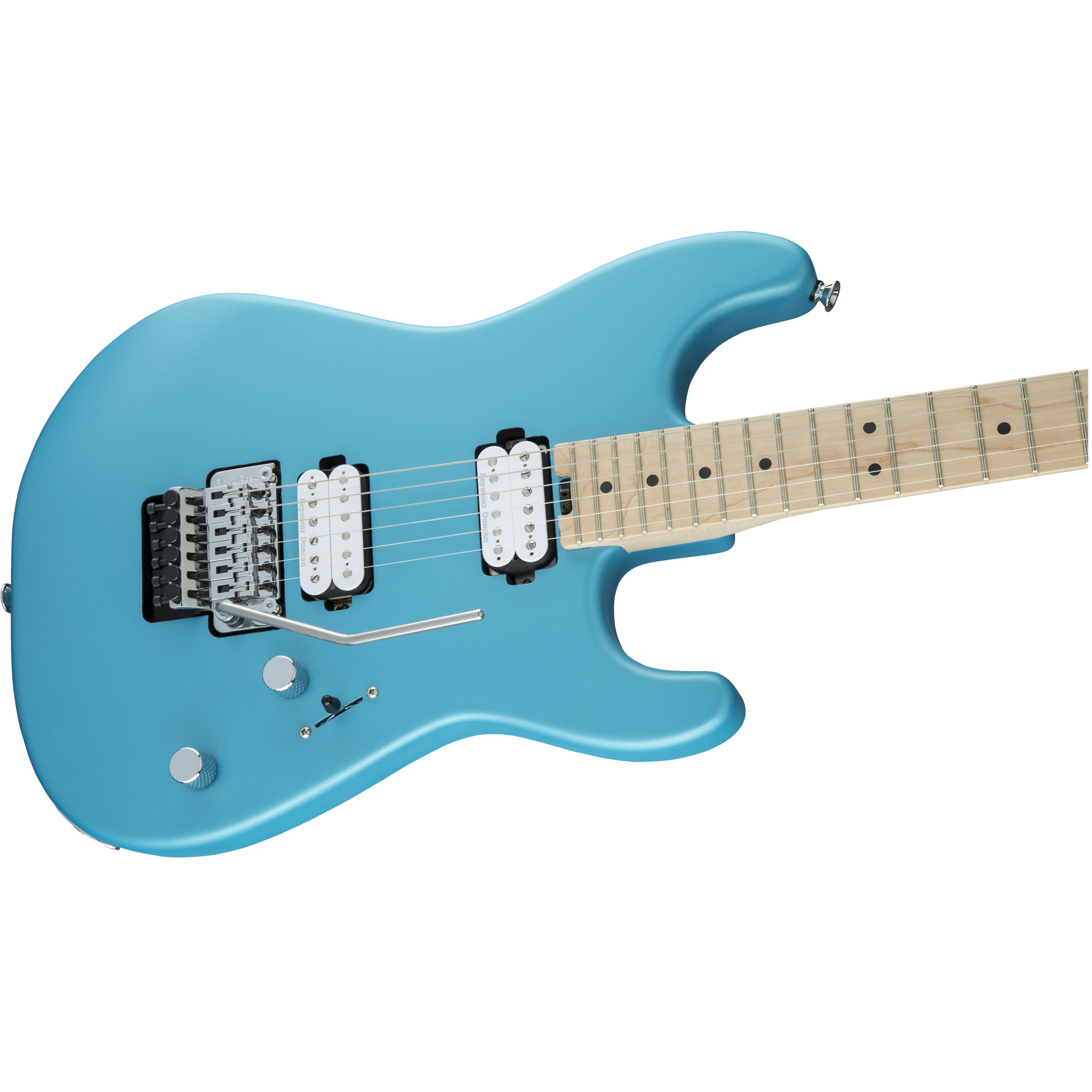 Charvel Pro-Mod San Dimas® Style 1 HH, Maple Fingerboard, Matte Blue Frost