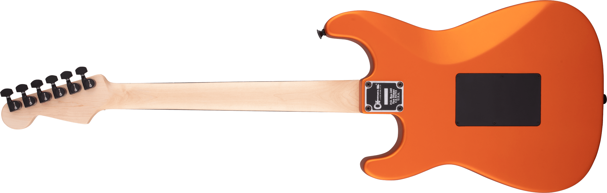 Charvel Pro-Mod So-Cal Style 1 Ebony Fingerboard, Satin Orange Blaze