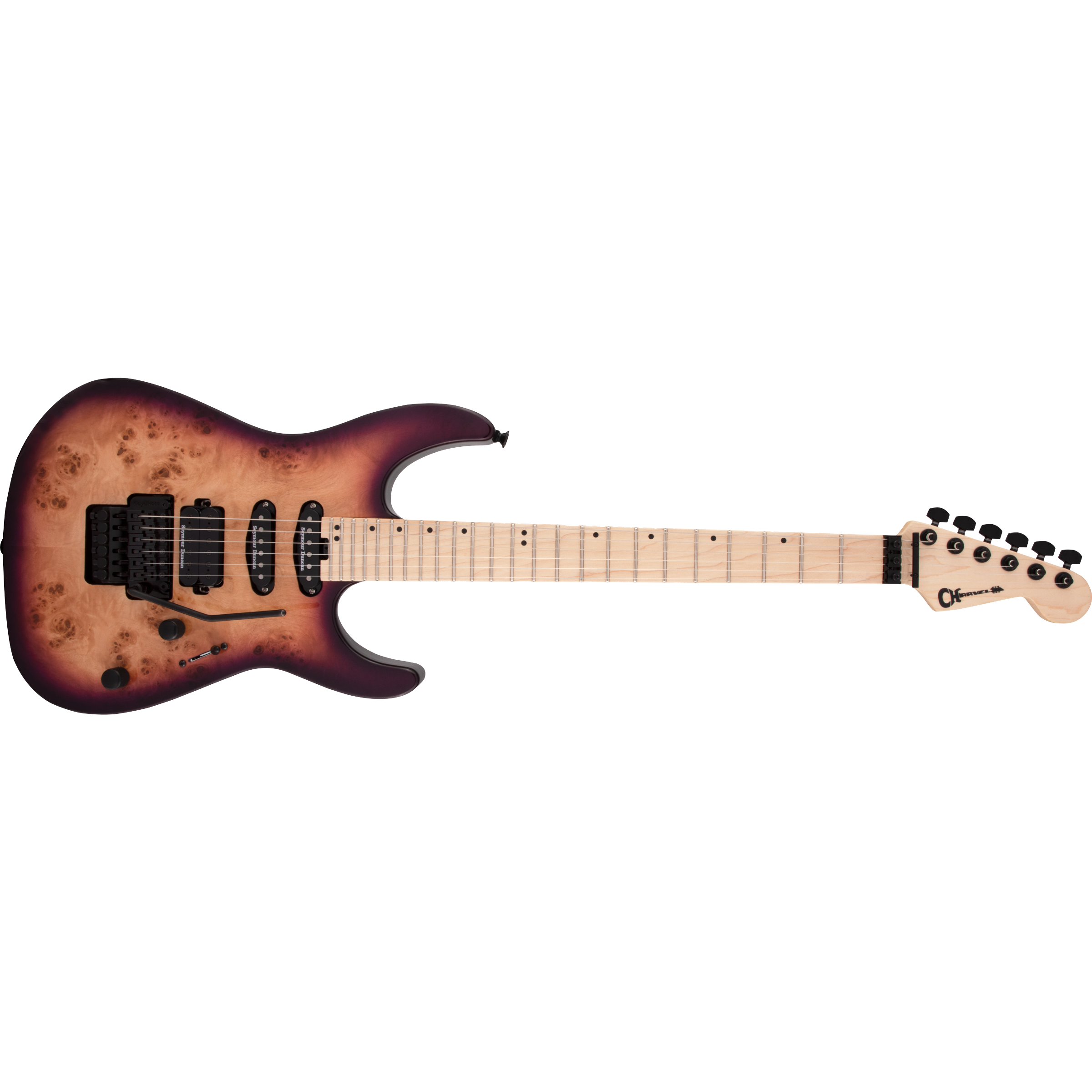 Charvel Pro-Mod DK24 HSS FR M Poplar, Maple Fingerboard, Purple Sunset
