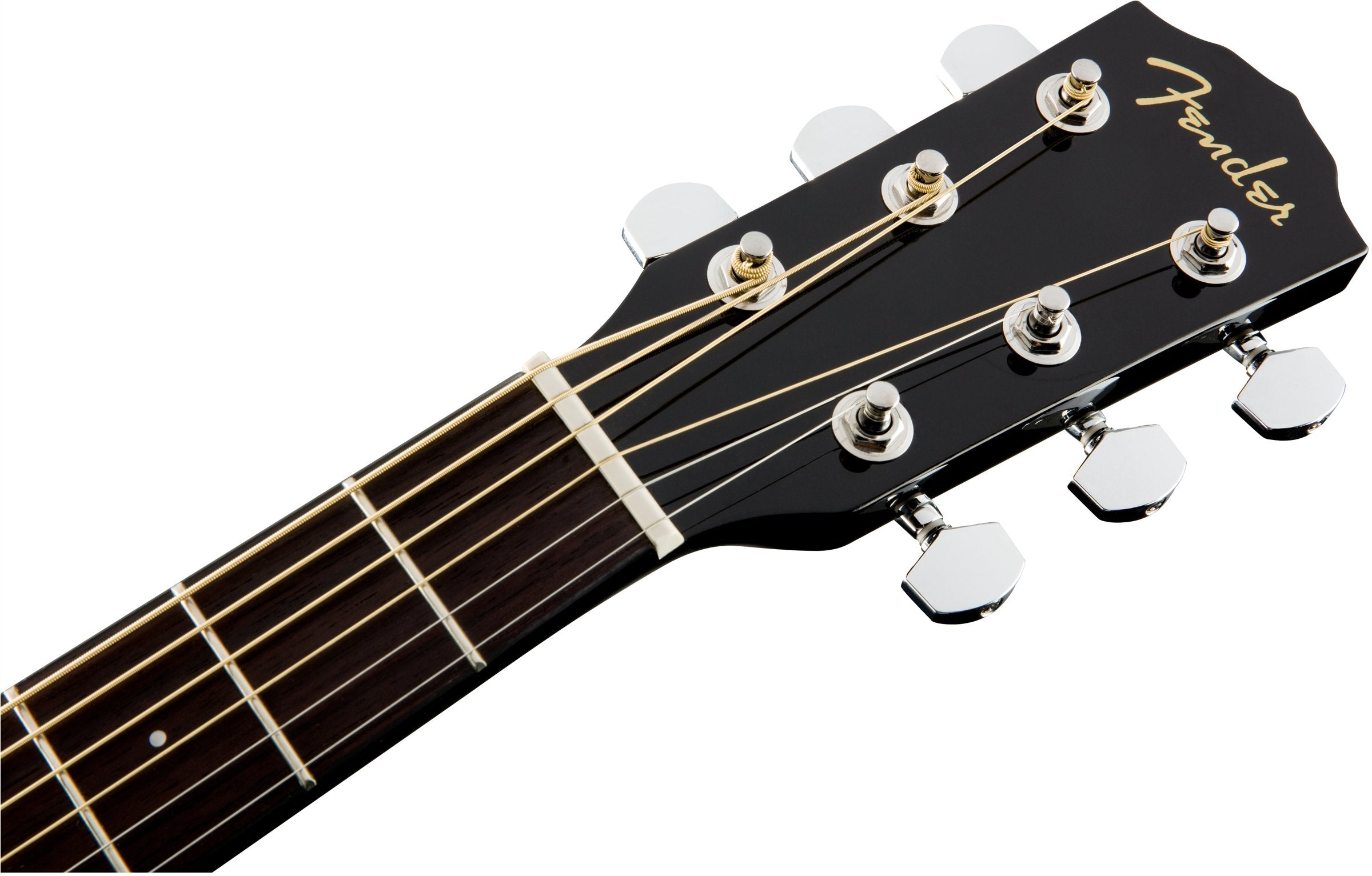 Fender CC-60SCE Concert Acoustic, Walnut Fingerboard - Black Acoustic Guitars  CB Music Centre Fender